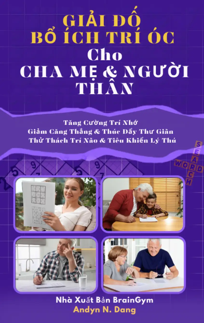 Main Image Supporting the Content of GIẢI ĐỐ BỔ ÍCH TRÍ ÓC CHO NGƯỜI LỚN & CAO NIÊN - PAPERBACK